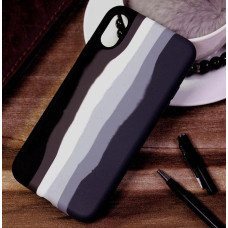 Чехол-силикон оригинал Colorfull Full Cover Soft Matte iPhone XR (Черный / Black)