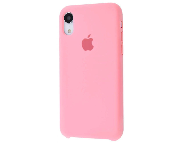 Чохол-силікон оригінал Soft Matte iPhone XR, Pink