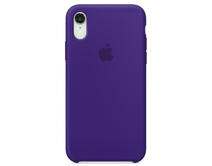 Чехол-силикон оригинал Soft Matte iPhone XR, New purple