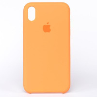Чохол-силікон оригінал Full Soft Matte iPhone X /XS (Помаранчевий / Hami Melon)