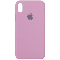Чохол-силікон оригінал Full Soft Matte iPhone X/ XS, Lilac pride