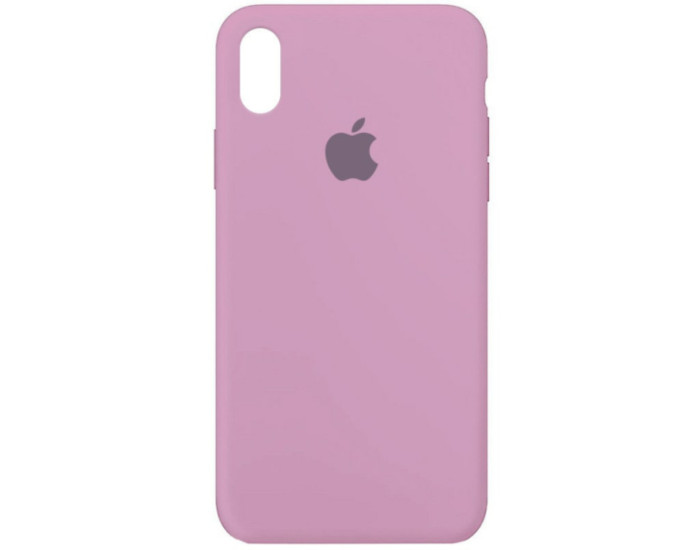 Чохол-силікон оригінал Full Soft Matte iPhone X/ XS, Lilac pride