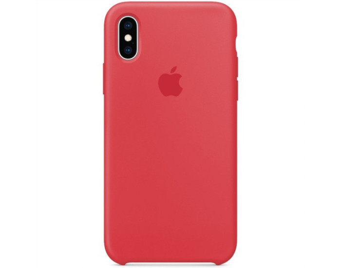 Чехол-силикон оригинал Soft Matte iPhone X/ XS, Camelia