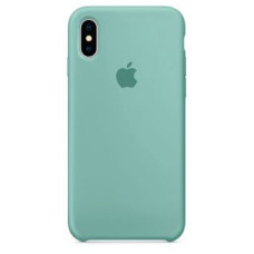 Чехол-силикон оригинал Soft Matte iPhone X/ XS, Ocean blue