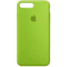 Чехол-силикон оригинал Full Cover Soft Matte iPhone 7 Plus /8 Plus, Lime green