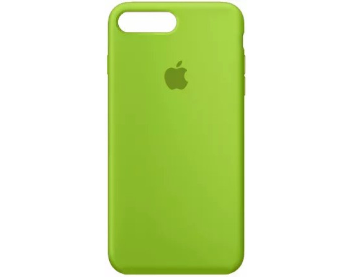 Чехол-силикон оригинал Full Cover Soft Matte iPhone 7 Plus /8 Plus, Lime green