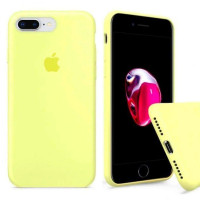Чехол-силикон оригинал Full Cover Soft Matte iPhone 7 Plus /8 Plus, New yellow
