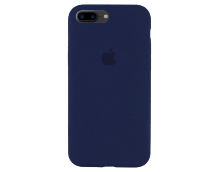 Чехол-силикон оригинал Full Cover Soft Matte iPhone 7 Plus /8 Plus, Deep navy