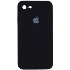 Чехол-силикон оригинал Square Cover Soft Matte Full Camera iPhone 7 /8 /SE 2020, Black