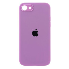 Чехол-силикон оригинал Square Cover Soft Matte Full Camera iPhone 7 /8 /SE 2020, Lilac pride
