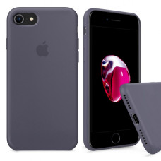 Чехол-силикон оригинал Full Soft Matte iPhone 7 /8 /SE2, Lavander grey