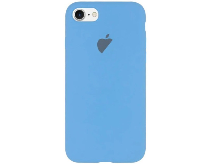 Чохол-силікон оригінал Full Cover Soft Matte iPhone 7 /8 /SE2, Corn flower
