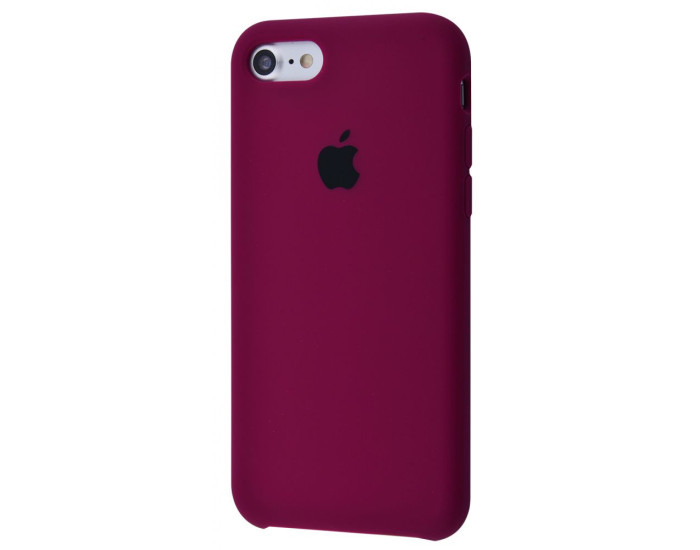 Чехол-силикон оригинал Full Soft Matte iPhone 7 /8 /SE2, Marsala