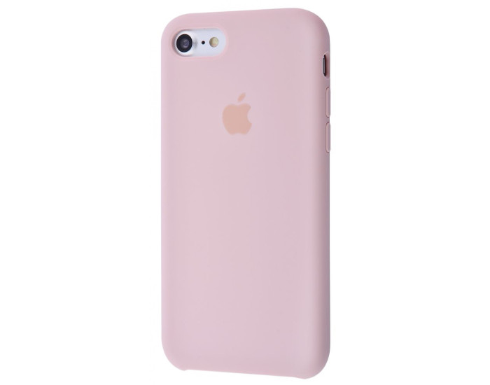 Чехол-силикон оригинал Full Soft Matte iPhone 7 /8 /SE2, Pink sand