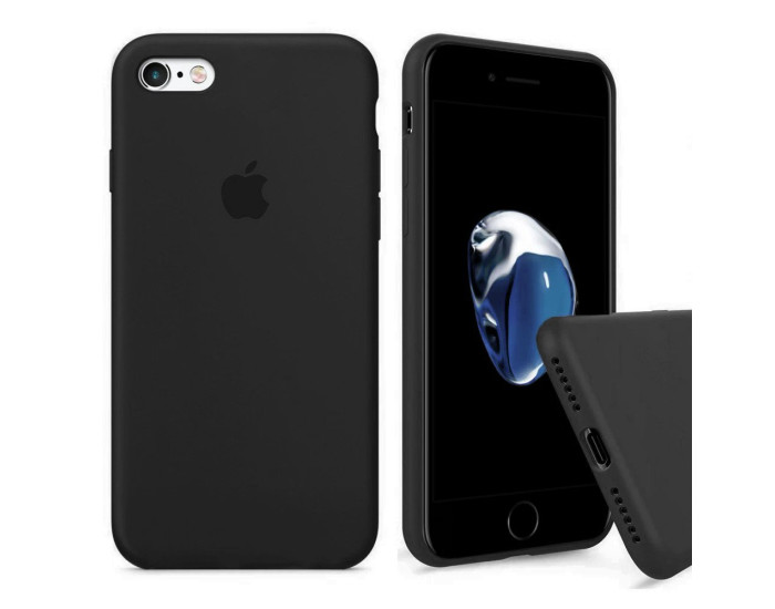 Чехол-силикон оригинал Full Soft Matte iPhone 7 /8 /SE2, Black