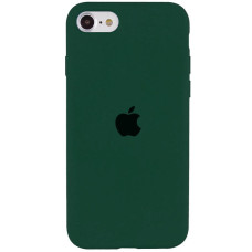 Чехол-силикон оригинал Full Soft Matte iPhone 7 /8 /SE2, Forest green
