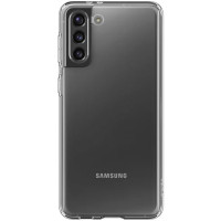 Чехол-силикон Epic Transparent 1,5mm Full Camera Samsung S21, прозрачный