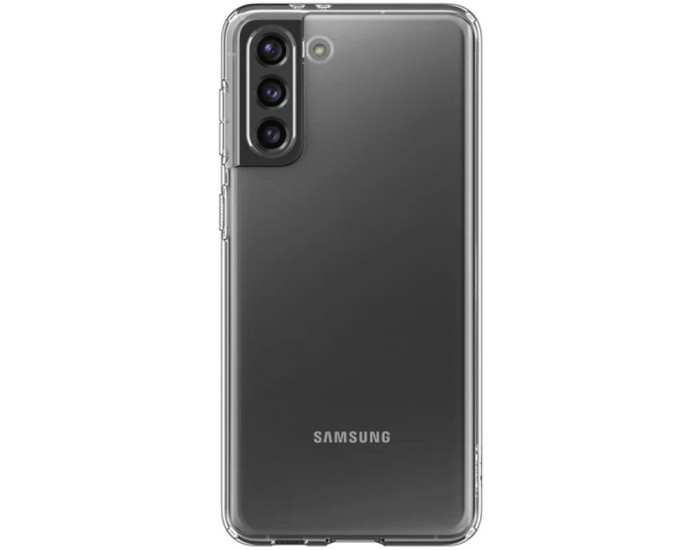 Чохол-силікон Epic Transparent 1,5mm Full Camera Samsung S21, Прозорий