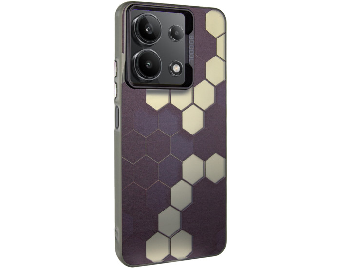 Чехол-силикон TPU+PC So Cool Xiaomi Redmi Note 13 4G, Honeycomb
