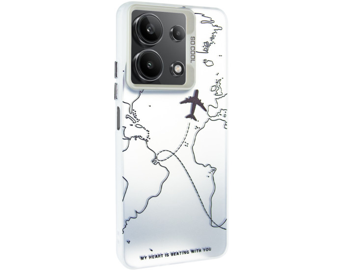 Чехол-силикон TPU+PC So Cool Xiaomi Redmi Note 13 4G, My heart
