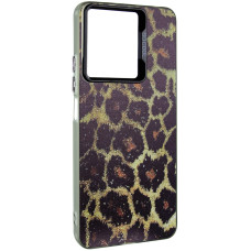 Чехол-силикон TPU+PC So Cool Xiaomi Redmi 13C /Poco C65, Leopard