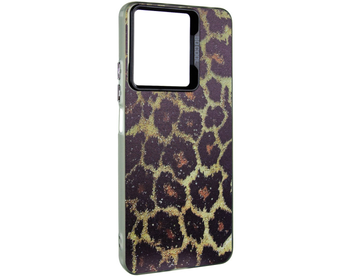 Чехол-силикон TPU+PC So Cool Xiaomi Redmi 13C /Poco C65, Leopard