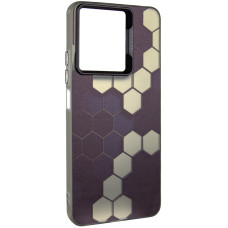Чехол-силикон TPU+PC So Cool Xiaomi Redmi 13C /Poco C65, Honeycomb