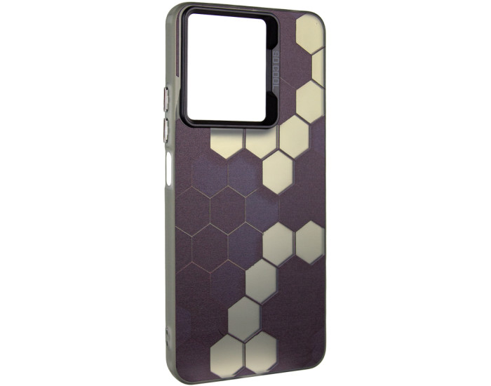 Чехол-силикон TPU+PC So Cool Xiaomi Redmi 13C /Poco C65, Honeycomb
