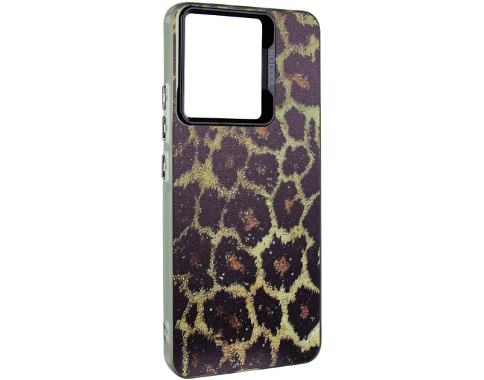 Чехол-силикон TPU+PC So Cool Xiaomi Redmi 13 4G/5G /Poco M6 4G, Leopard