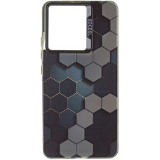 Чехол-силикон TPU+PC So Cool Xiaomi Redmi 13 4G/5G /Poco M6 4G, Honeycomb
