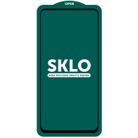 Защитное стекло SKLO Samsung A07 /A06, 5D черное