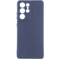 Чехол-силикон Ummi Lakshmi Full Camera Samsung S22 Ultra, темно-синий