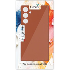 Чехол-силикон Ummi Lakshmi Full Camera Samsung M35 5G, коричневый