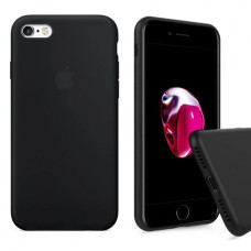 Чехол-силикон оригинал Square Cover Soft Matte Full Camera iPhone 6/6s (Черный/Black)