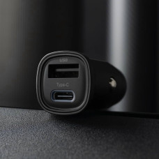 Автомобильное зарядное устройство Proove Flash 30W (Type-C + USB)