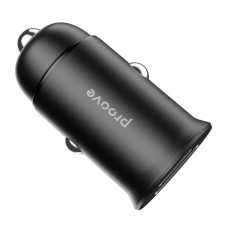 Автомобильное зарядное устройство Proove Tiny Power Pro 65W (USB + Type-C) черный