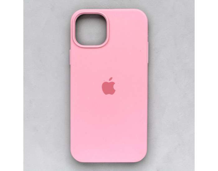 Чехол-силикон оригинал Full Soft Matte iPhone 14 Pro (Розовый / Pink)