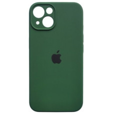 Чехол-силикон оригинал Full Camera Square Side iPhone 14, Dark green