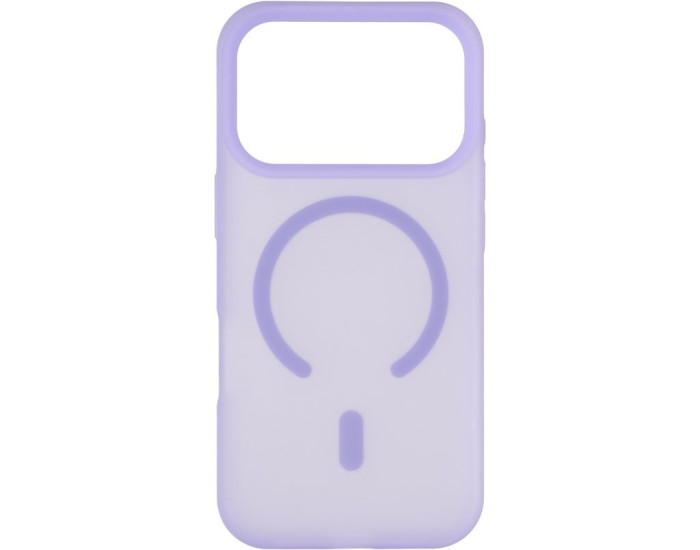 Чехол-силикон AirLight with MagSafe iPhone 17 Pro, бледно-фиолетовый