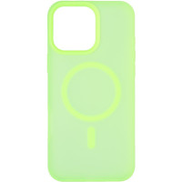 Чехол-силикон AirLight with MagSafe iPhone 16 Pro Max, флуоресцентный зеленый