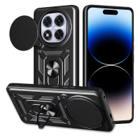 Чехол-Ударопрочный Camshield Serge Ring Xiaomi Note 14 Pro 5G /Poco X7, черный
