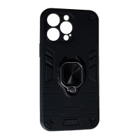 Чехол-силикон Противоударный Antishock iPhone 14 Pro Max, Black
