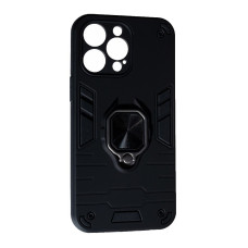 Чехол-силикон Противоударный Antishock iPhone 14 Pro Max, Black
