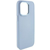 Чехол-силикон Bonbon Metal Style iPhone 14 Pro Mist Blue