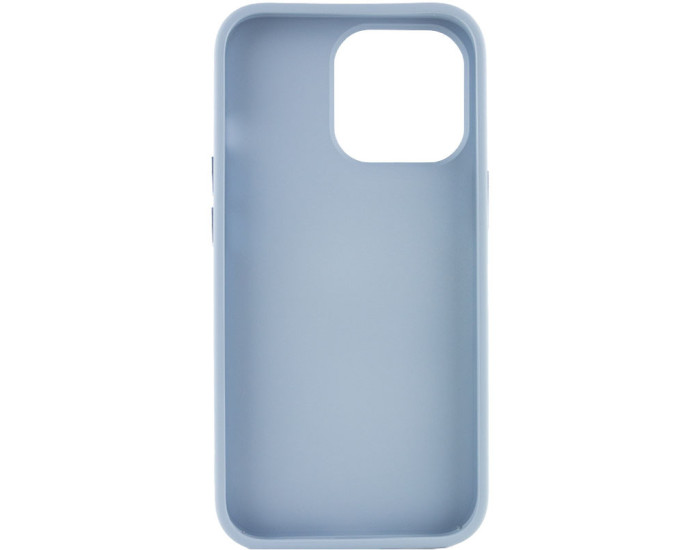 Чехол-силикон Bonbon Metal Style iPhone 14 Pro Mist Blue