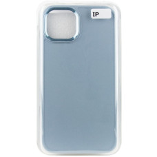 Чехол-силикон Bonbon Metal Style iPhone 14 Pro Mist Blue