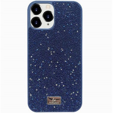 Чехол-силикон Bling World Grainy Diamonds iPhone 12 Pro Max, Navy