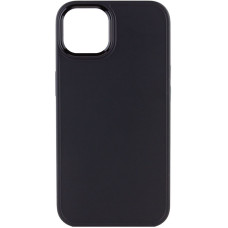 Чехол-силикон Bonbon Metal Style iPhone 14 (Черный / Black)