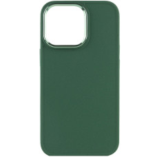 Чехол-силикон Bonbon Metal Style iPhone 14 Pro Max (Зеленый / Army green)