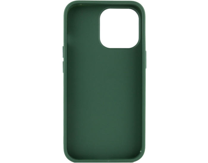 Чехол-силикон Bonbon Metal Style iPhone 14 Pro Max (Зеленый / Army green)